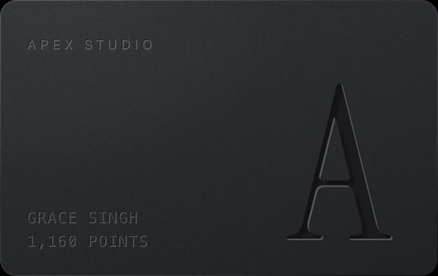 Apex Studio’s Wallet card